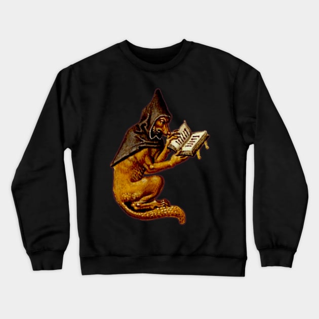 Medieval Reader Crewneck Sweatshirt by SenecaReads